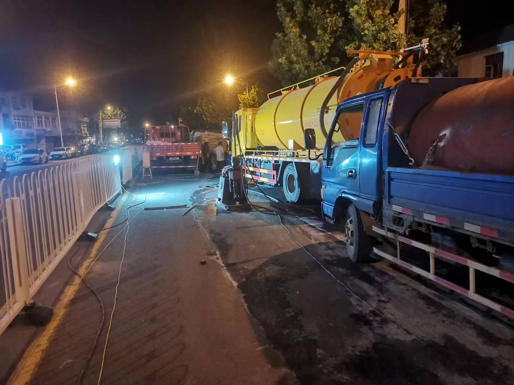 万泉镇路面压密注浆